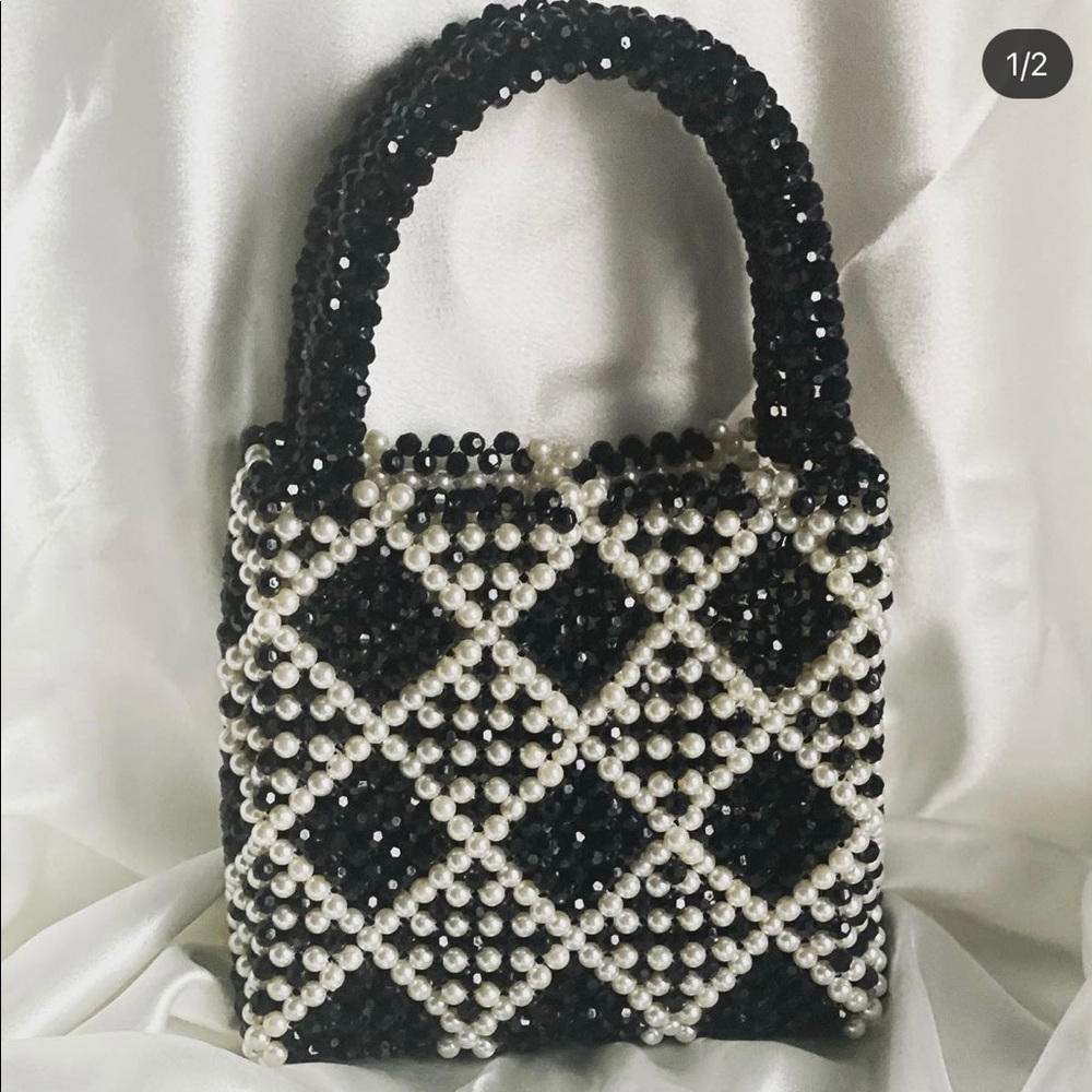 Beaded mini bag